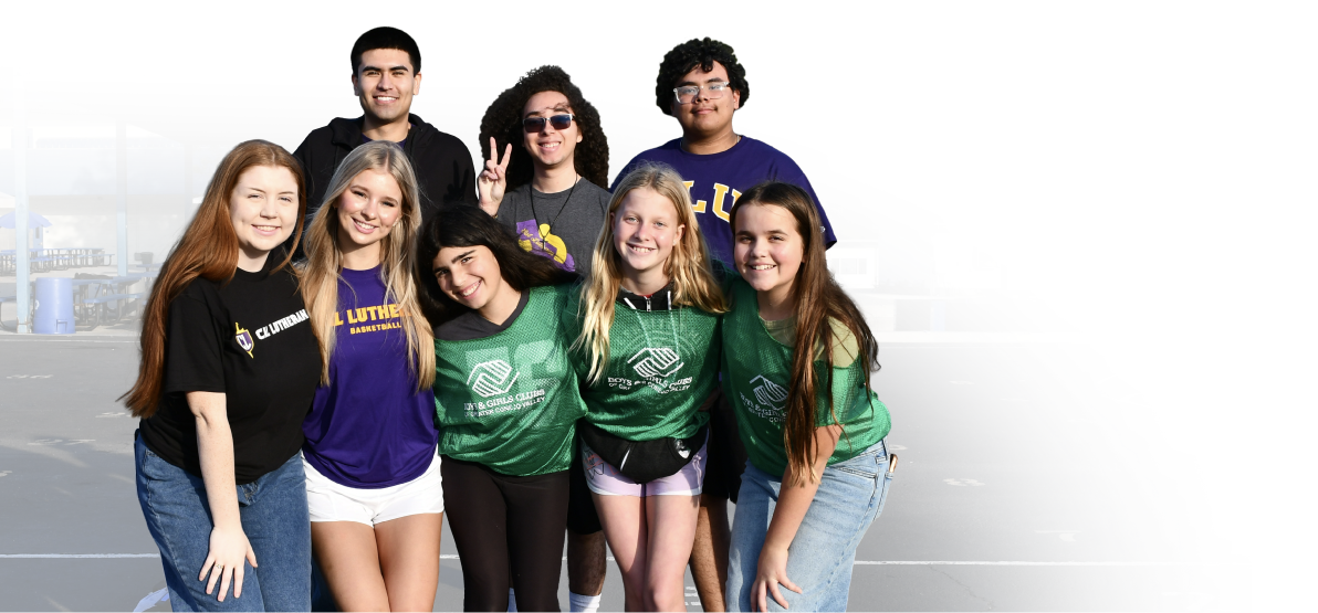 Teenagers at the Boys and Girls Club