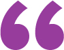 Purple Quote Mark